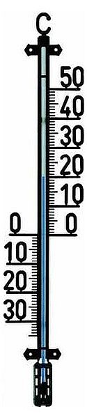 ŽlZ/Teploměr venkovní UH 47cm černý 43264