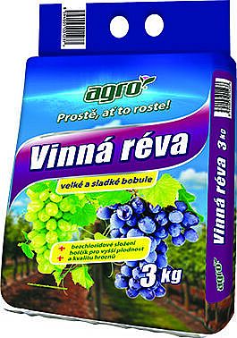 Hnojivo pro vinnou révu 3 kg AGRO