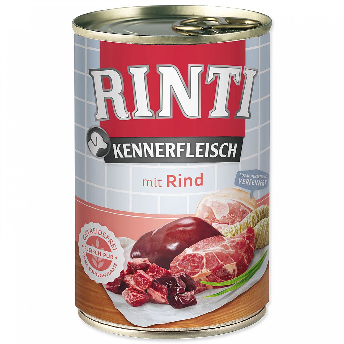 Konzerva Rinti Kennerfleisch 400g hovězí