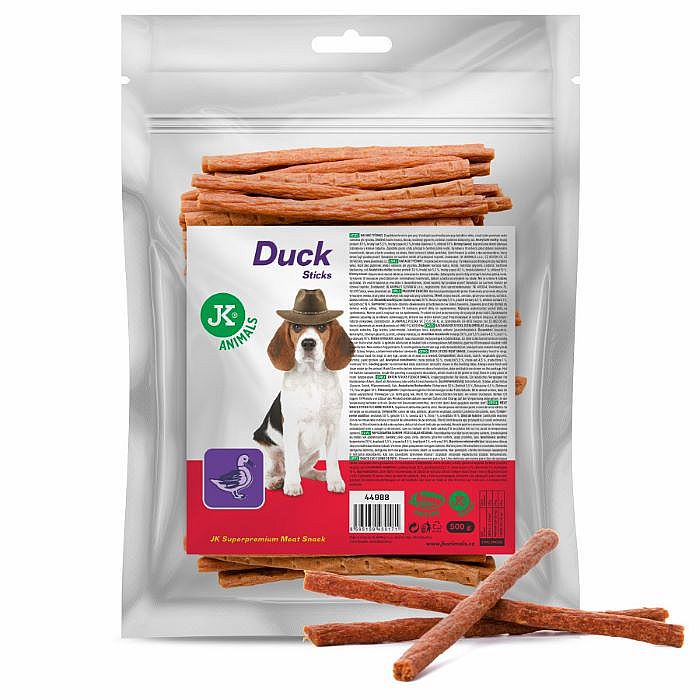 Meat Snack Dog Duck 100% 80g sušené kachní maso