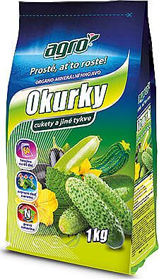 AGRO Organo-minerální hnojivo okurka a cuketa 1kg