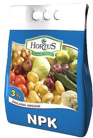 NPK 3kg 10-10-10+13S Hortus