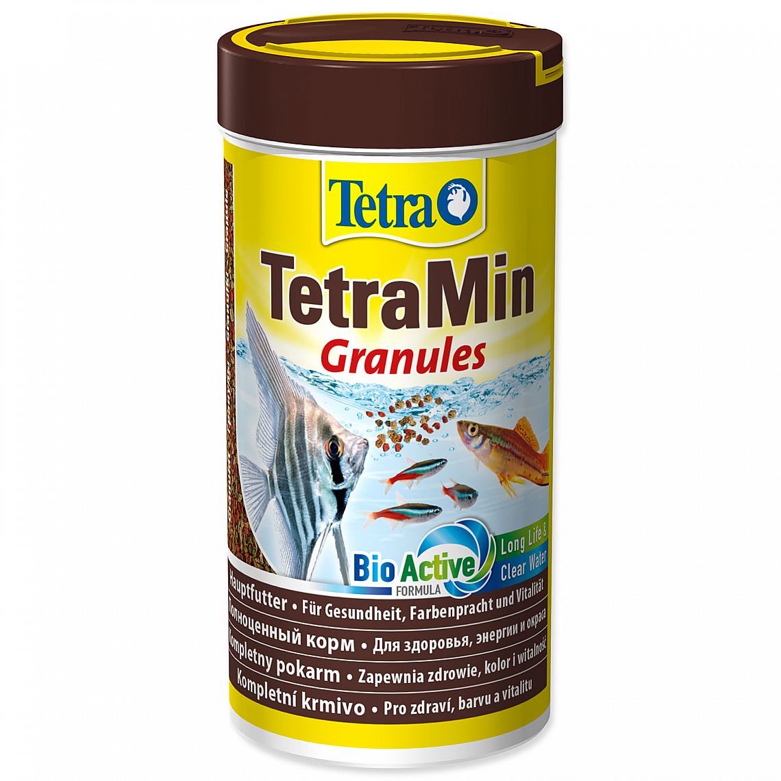 Tetra Min Granules 250 ml granulované krmivo pro všechny druhy akvarijních ryb