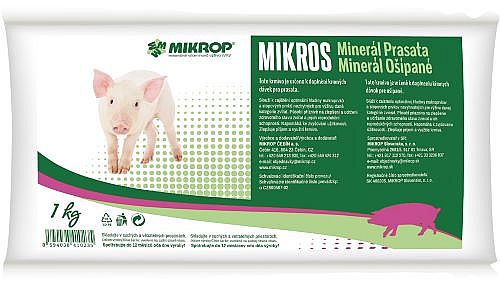 Mikros Minerál Prasata 1kg minerály pro prasata (PV)