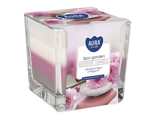 Svíčka vonná ve skle Duha Spa Garden 170g