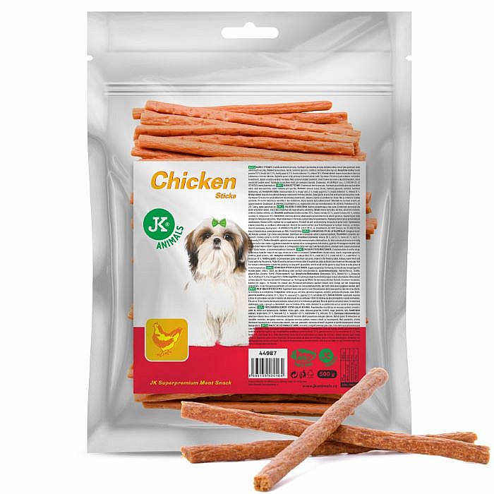 Meat Snack Dog Chicken 100% 80g sušené kuřecí maso