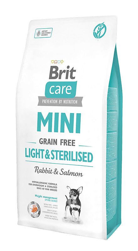 Brit Care Mini Grain Free Light & Sterilised 7kg