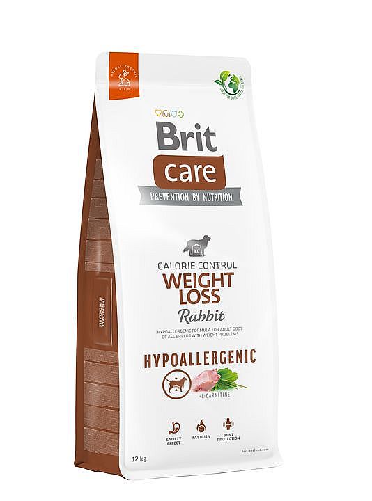 Brit Care Dog Hypoallergenic Weight Loss 12kg Rabbit