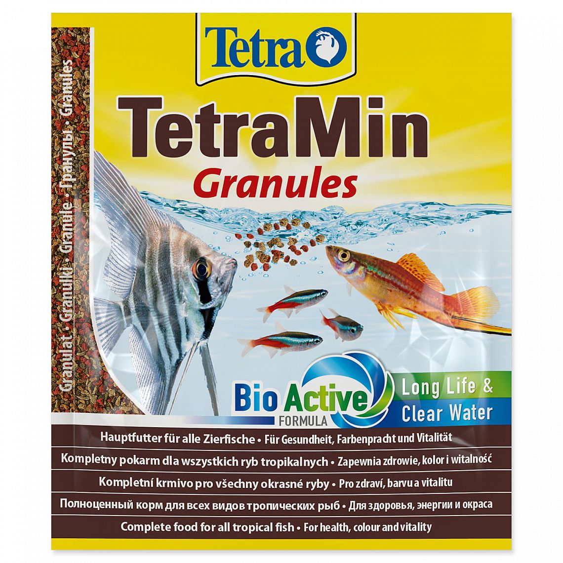 Tetra Min Granules 15 g granulované krmivo pro všechny druhy akvarijních ryb