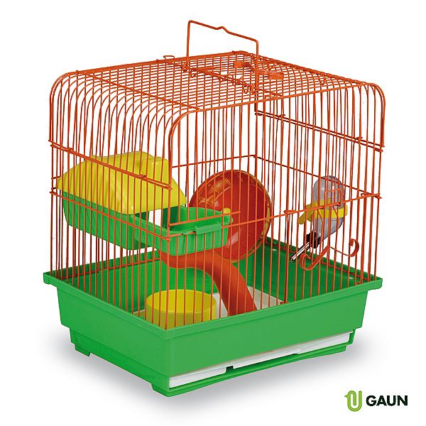 Klec hranatá pro křečky HAMSTER 30x23x31cm/ HAMSTER CAGE NO.2 38300