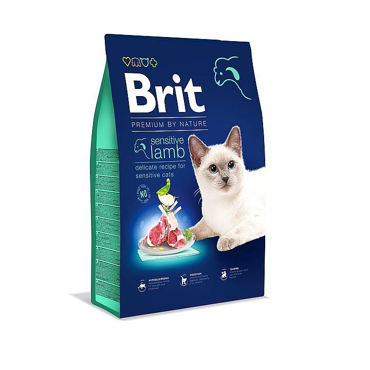 Brit Premium Cat by Nature Sensitive Lamb 8kg