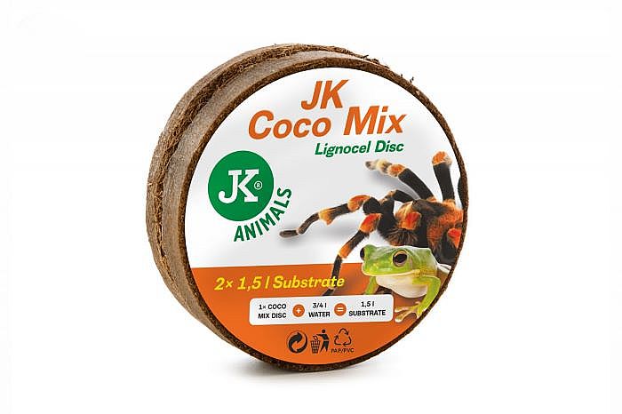 Coco mix disc 2x110g (lignocel) kokosová drť ve dvou discích