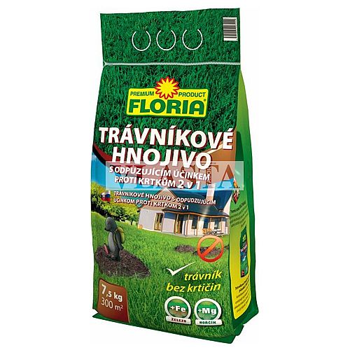 FLORIA Trávníkové hnojivo 7,5kg