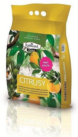 Rašelina a.s. SUBSTRÁT PRO CITRUSY Premium 5 l