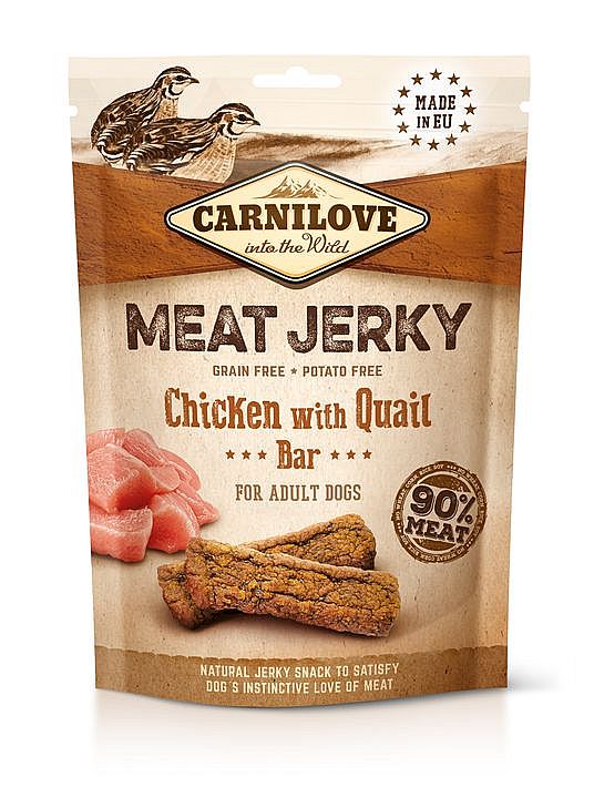 Carnilove Jerky 100g Chicken & Quail Bar