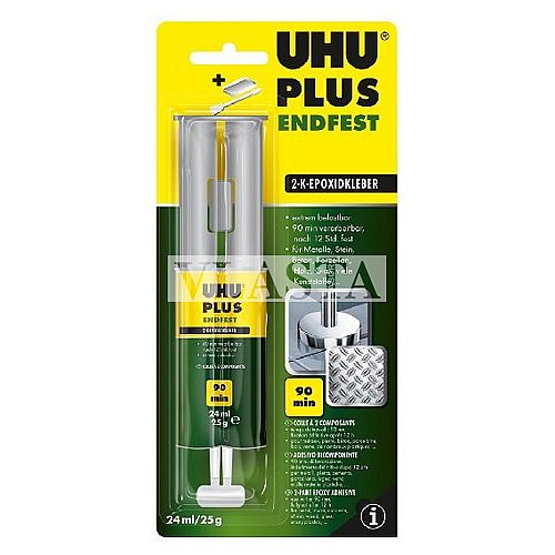 UHU Plus endfest 90min Epoxy 24ml/24g