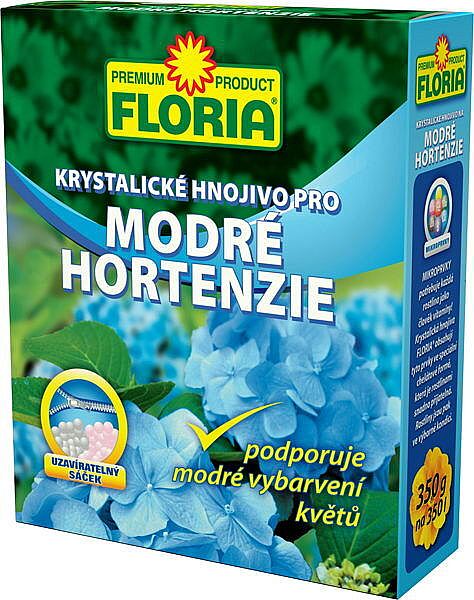 FLORIA Modré hortenzie 350g krystalické hnojivo