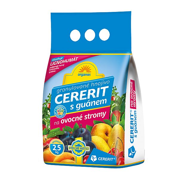 Cererit s guanem na ovocné stromy 2,5kg Orgamin