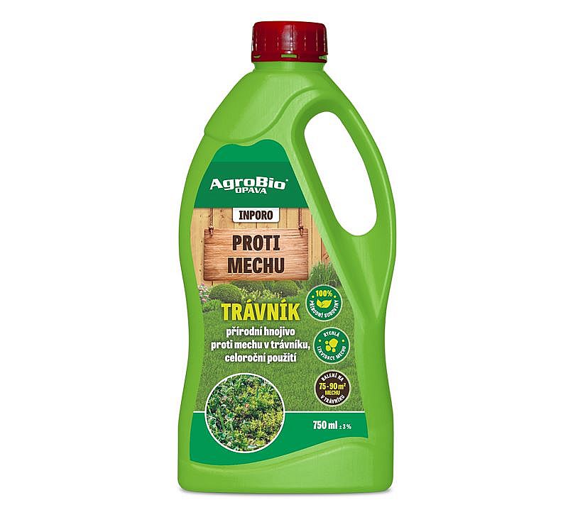 Agrobio Inporo proti mechu v trávníku 750ml