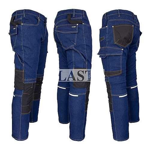 Kalhoty Jeans Stretch Blue 48-M pán.