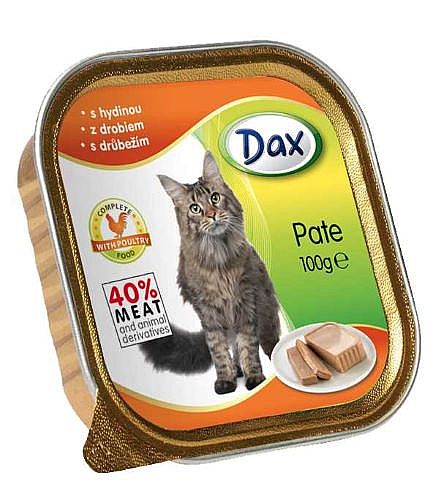 Paštika Dax 100g kočka drůbeží