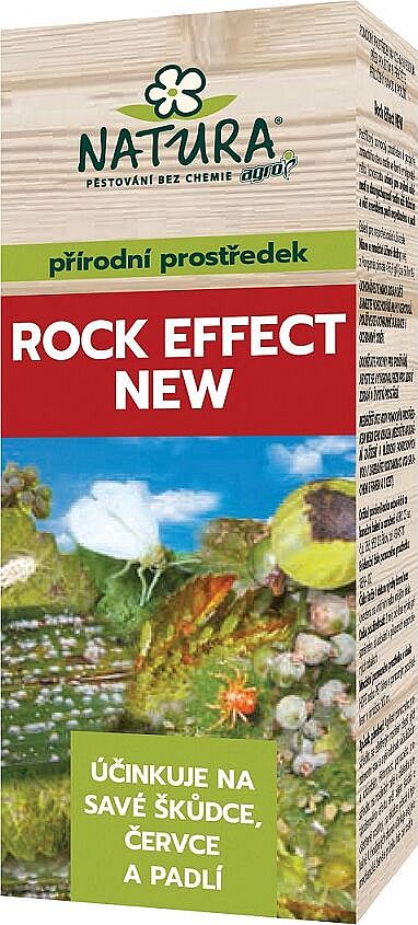 NATURA Rock Effect New 100ml koncentrát na bázi přírodních látek pro zvýšení odolnosti a obranyschopnosti rostlin proti škůdcům