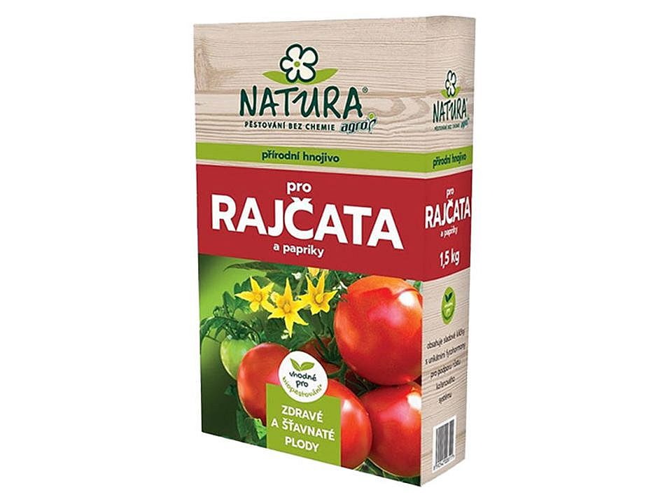 NATURA přírodní hnojivo na rajčata, papriky 1,5kg