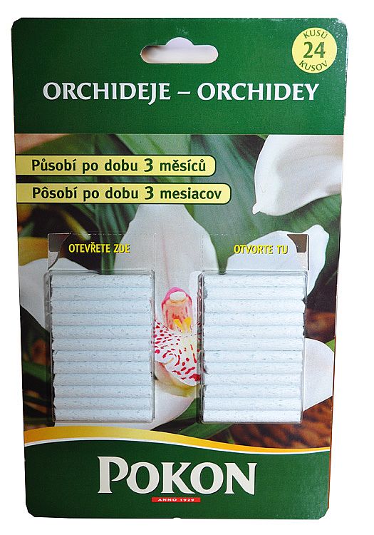 Pokon tyčinky na orchideje