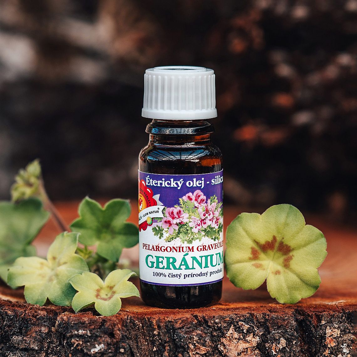 Bugala Olej éterický Geranium 10ml - 100% přírodně identická silice