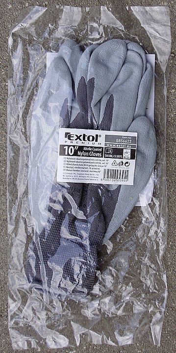 Extol Rukavice nylon polom.v nitril.8856622