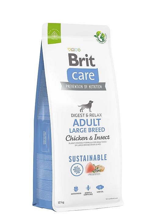 Brit Care Dog Sustainable Adult Large Breed 12kg Chicken & Insect