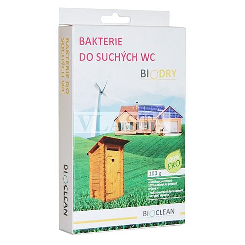 Bioclean Biodry bakterie do suchých WC