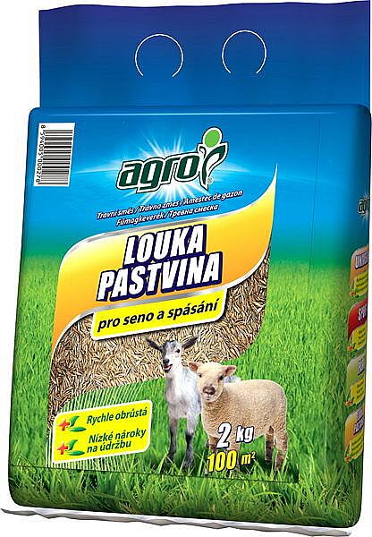 Travní směs Louka - pastvina 2kg