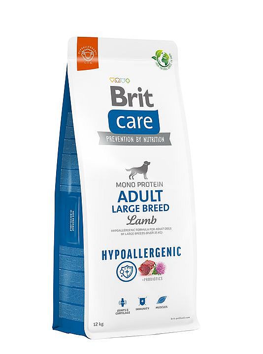 Brit Care Dog Hypoallergenic Adult Large Breed 12kg Lamb