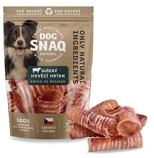 Dog Snaq hovězí hrtan sušený 300g