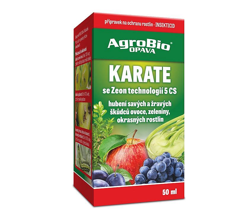 Agrobio Karate Zeon 5CS 50ml na pilatku, mšice