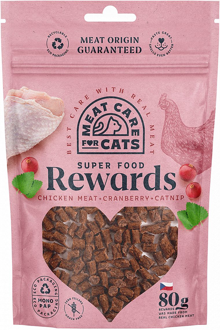 Rewards Dog kuřecí s šantou a brusinkou 80g