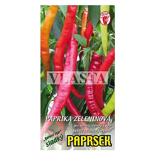 Paprika zeleninová PAPRSEK beraní roh 32cm