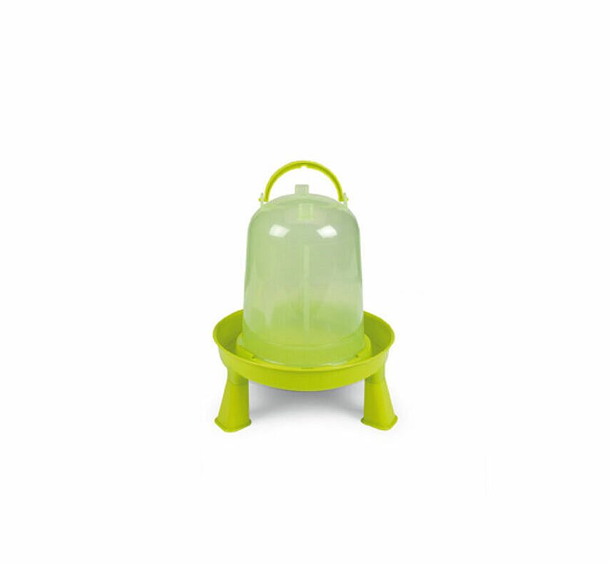 Gaun Napaječka pro drůbež 3 l 255x280mm plastová zelená s nohama ECO / CHICKEN DRINKER 3 L WITH LEGS GREEN LEMON 10938