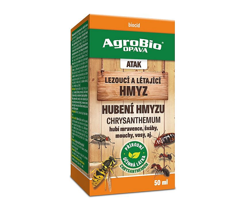 Atak Hubení hmyzu Chrysanthemum 50ml