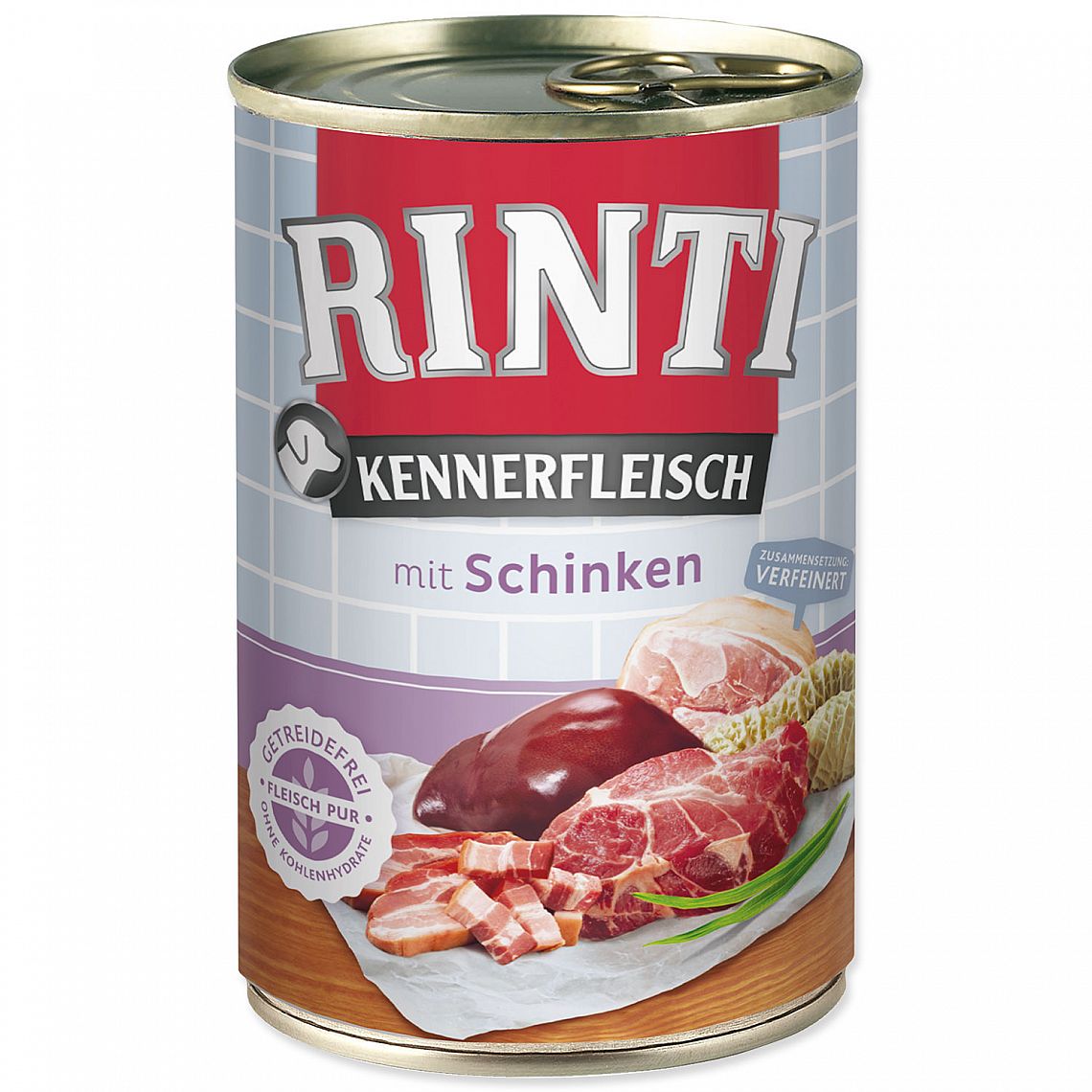 Konzerva Rinti Kennerfleisch 400g šunka