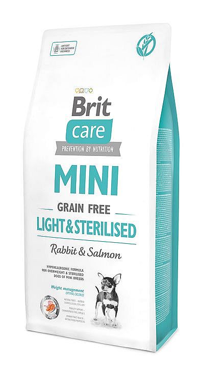 Brit Care Grain Free Mini Light & Sterilised 7kg