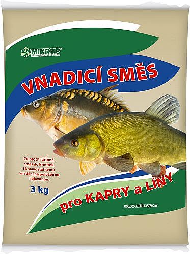 Mikrop vnadící směs Kapr, lín 3kg