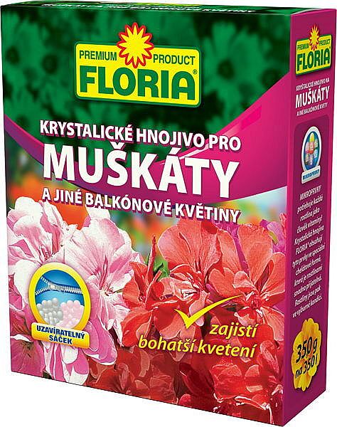 FLORIA Muškáty 350g krystalické hnojivo