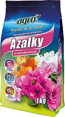 AGRO Organo-minerální hnojivo azalka a rododendron 1kg