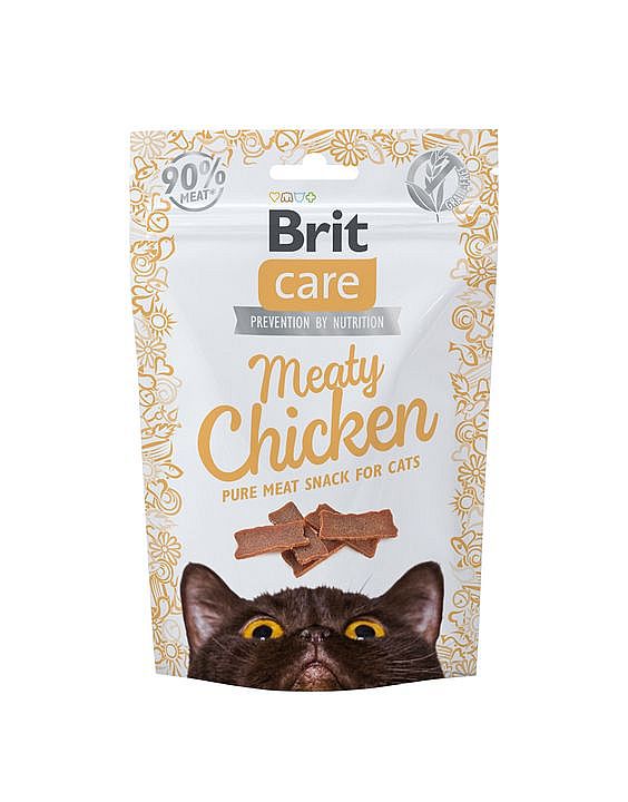 Brit Care Cat Snack Meaty Chicken 50g