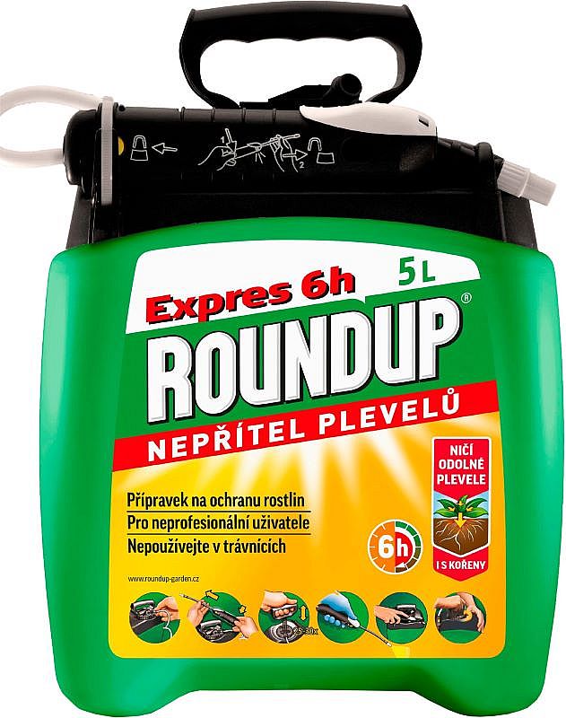 Roundup Expres 5 l rozprašovač Evergreen