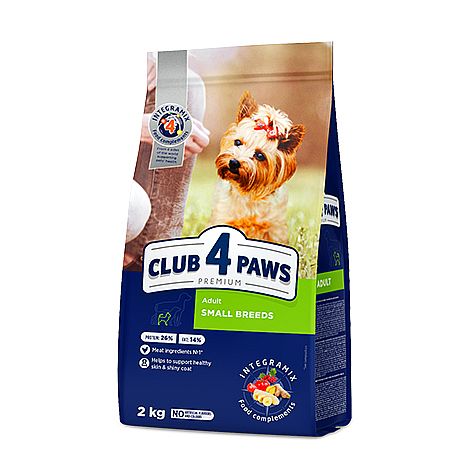 Club4Paws Dog Premium Adult Small Breeds 14kg Chicken