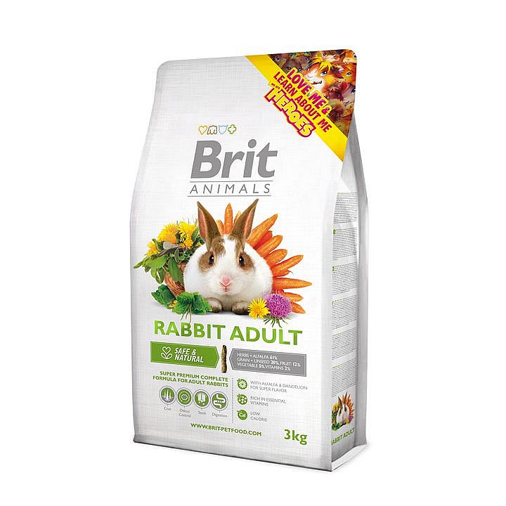 Brit Animals Rabbit Adult Complete 3kg