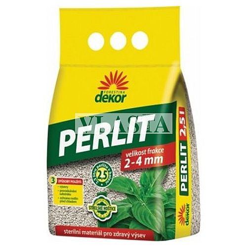 Perlit 2,5 l Dekor